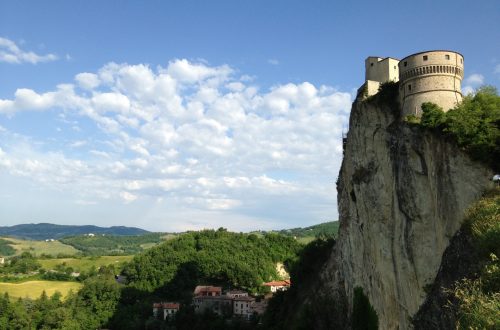 L'imponente fortezza di San Leo