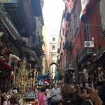 La via dei Presepi a Napoli