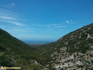 La vista sul mare dalla Rocca