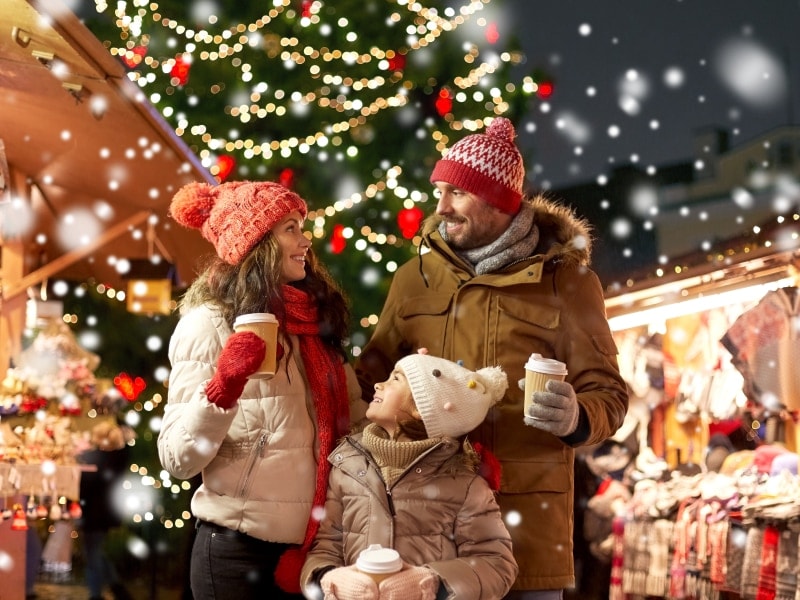 insegnare ai bambini ad amare l'inverno con l'attesa del Natale