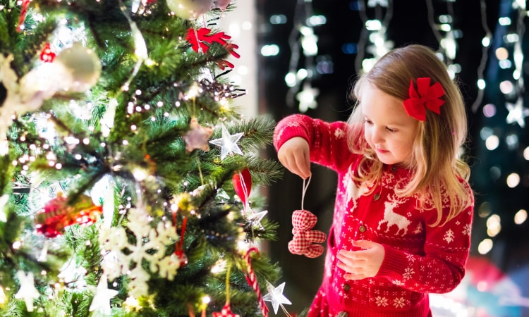 Organizzare le vacanze di Natale con bambini