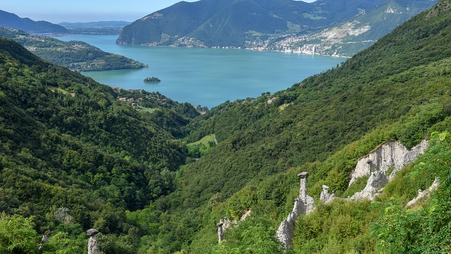 piramidi di zone lago d'iseo