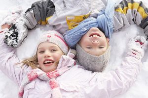 Montagna d’inverno, idee per una vacanza con i bimbi