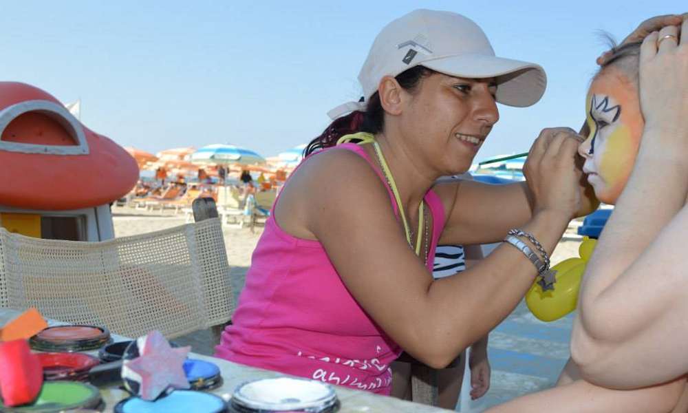 animazione a spiaggia