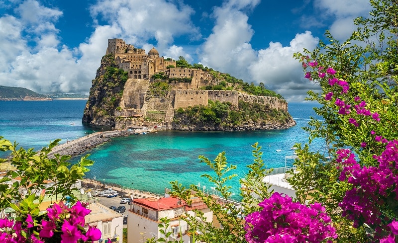 quali castelli vedere con i bambini nel sud Italia