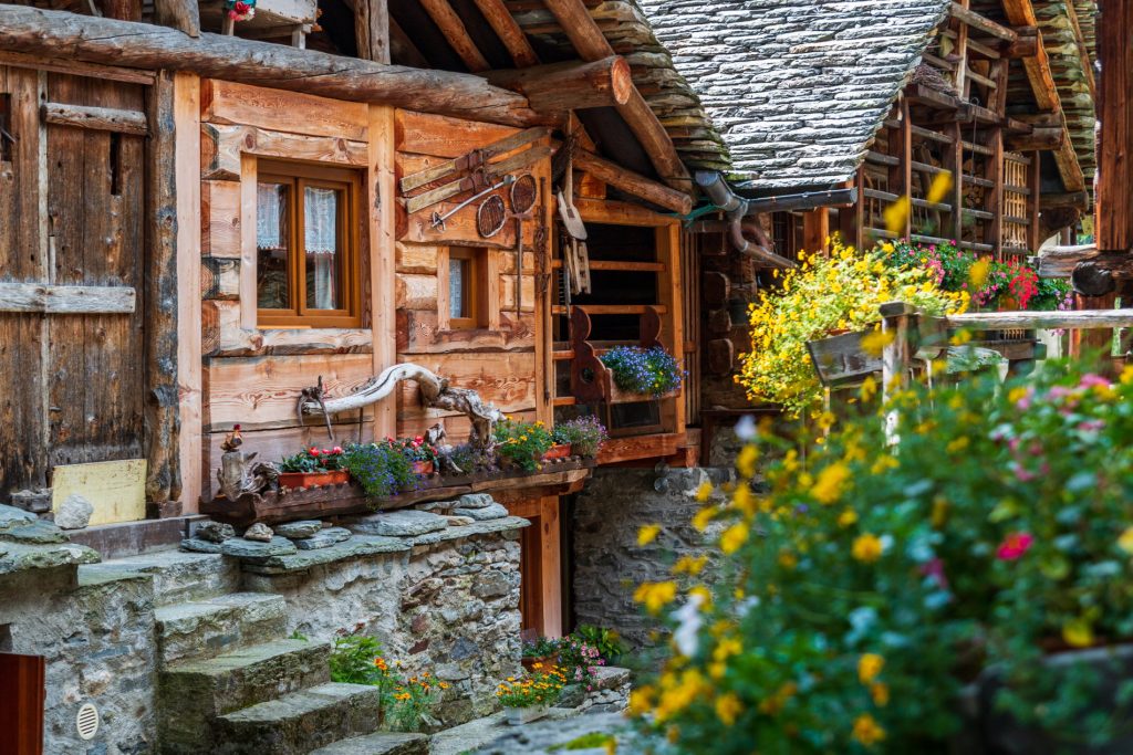 casa tipica di Alagna