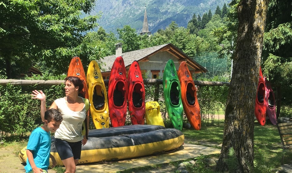 kayak in val sesia