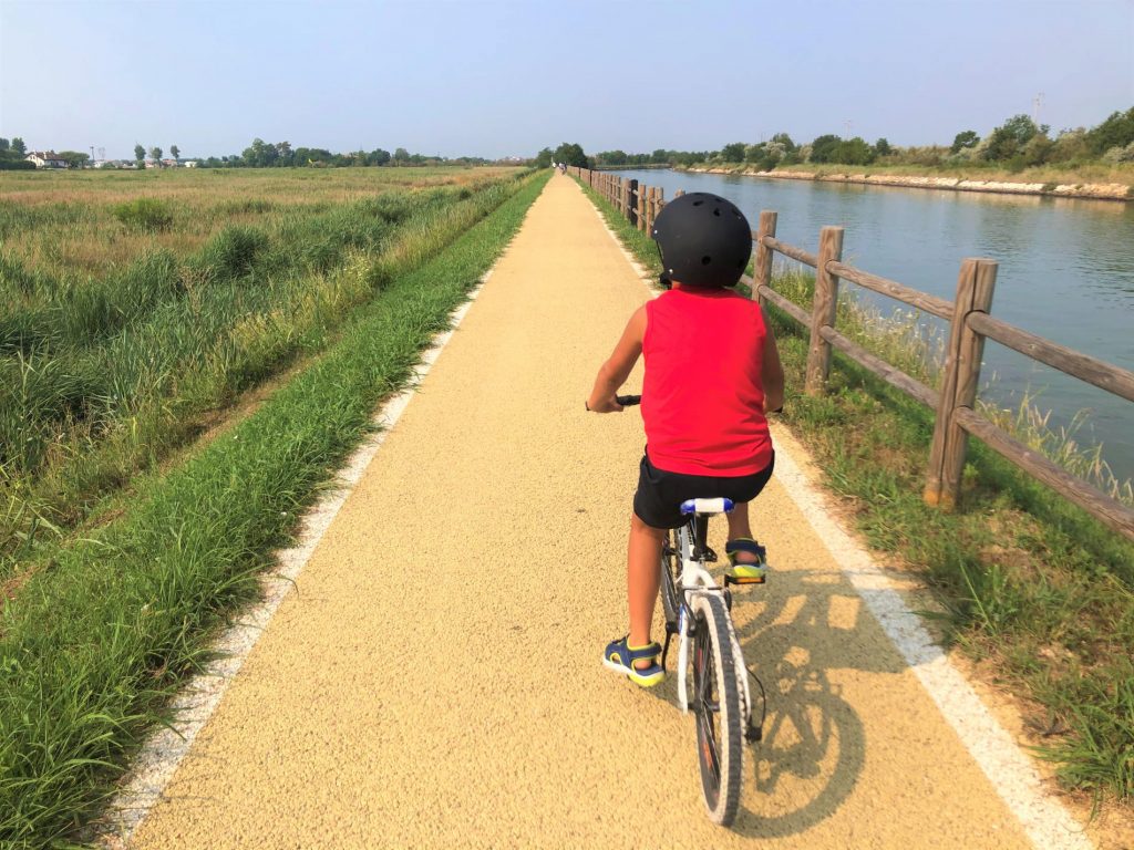 La ciclabile di Jesolo