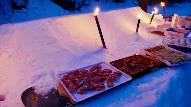 Aperitivo in Motoslitta nella Valle di Primiero