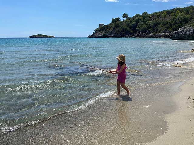 spiaggia di Marina di Camerota in Cilento