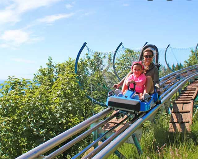 parchi divertimento per bambini in Piemonte con slittini