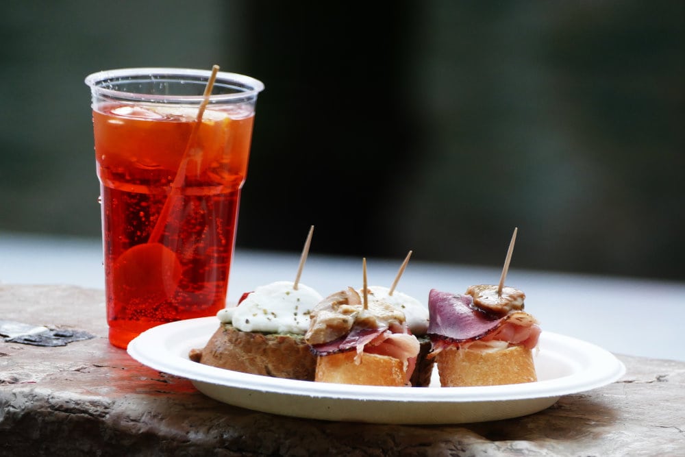 spritz con i cicchetti