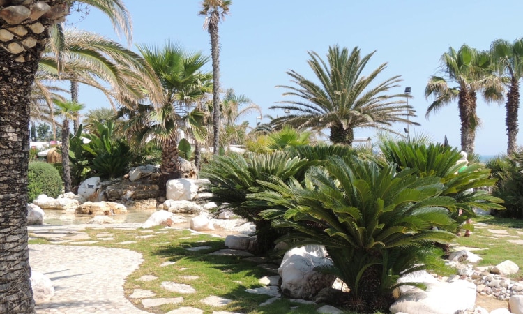 Giardini tematici sul lungomare di San Benedetto del Tronto, per passeggiare con i bambini