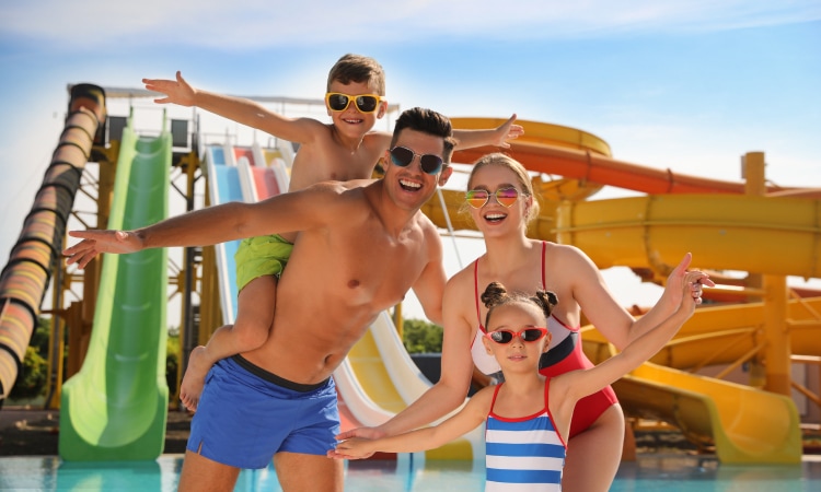 Con i bambini all'Aquasplash, il parco acquatico di Lignano Sabbiadoro