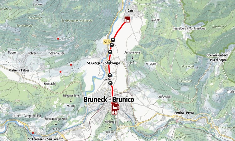 Passeggiata Brunico con i bambini