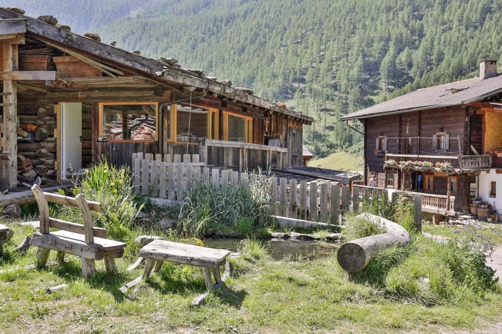 Val Senales con i bambini