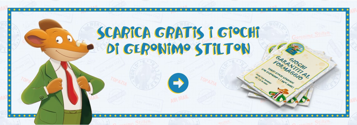 Scarica gratis i giochi di Geronimo Stilton