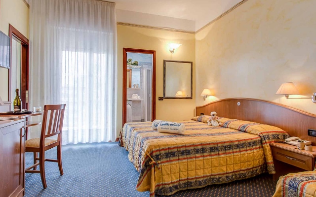 Chambre communicantes côté piscine