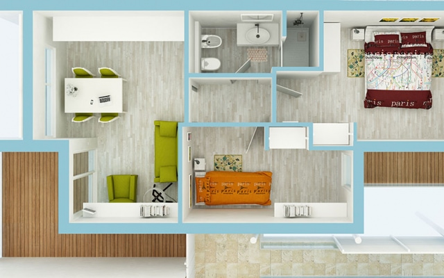 Villa Suite ou Suite du Parc Trilo