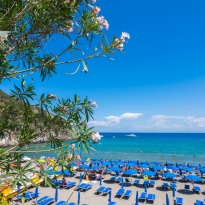 Spiaggia di Negombo a Ischia nelle Isole Flegree,