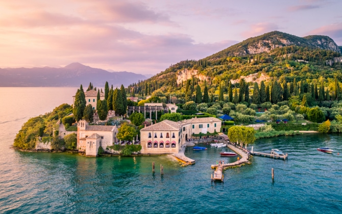 Punta San Vigilio sul Lago di Garda