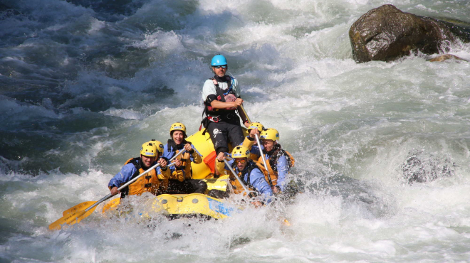 Family Rafting sul fiume Noce