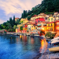 Centro storico di Menaggio sul Lago di Como