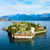 Isole nel lago Maggiore