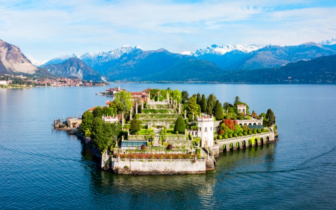 Isole nel lago Maggiore