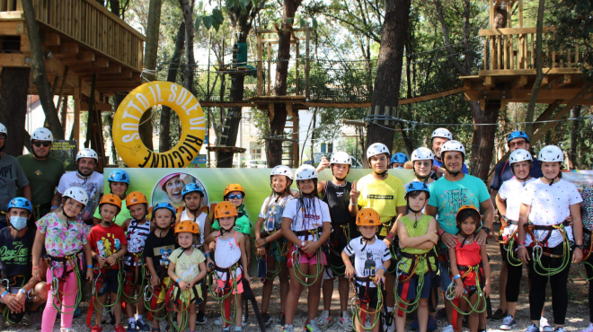 Parc pour familles à Riccione: top adventure park pour les printemps