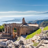 Taormina, rovine dell'antica Grecia