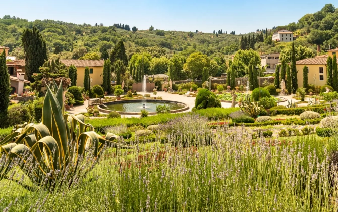 Giardino storico di Garzoni a Collodi, nel comune di Pescia, provincia di Pistoia