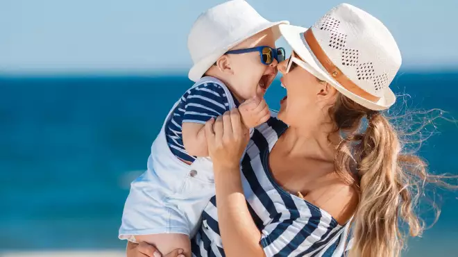 You and your child on holiday 7 nights