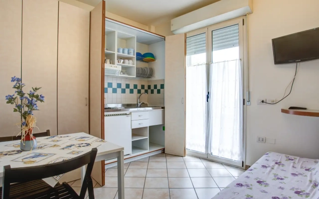 Zweizimmer-Apartment mit Kochzeile