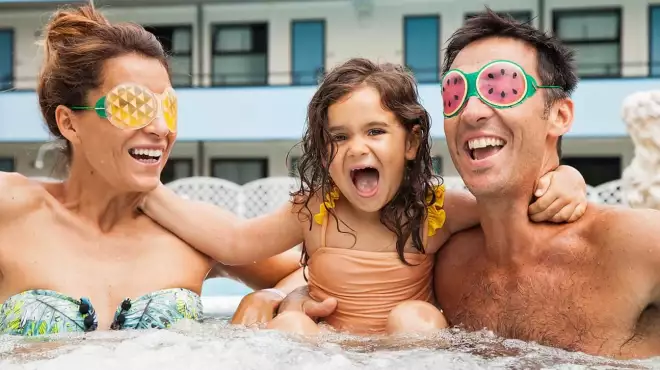 Two children under 18 go free all summer long!