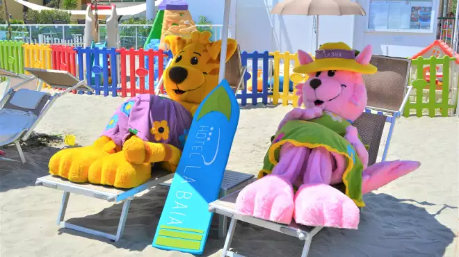Le mascotte Jack&Tippy aspettano i tuoi bimbi!