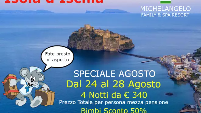 AGOSTO START WEEK TOTALE 4 NOTTI
