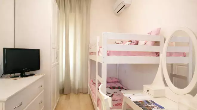 Urlaub im Hello-Kitty-Stil in unserem Cartoon Room