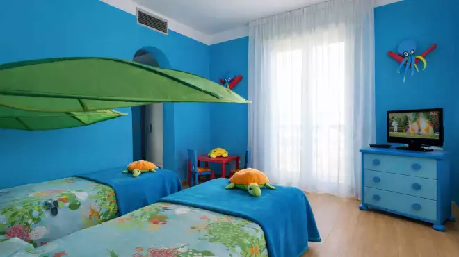 Dormi tra i fondali marini nella Suite