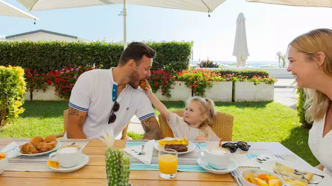 Super piani famiglia con spiaggia
